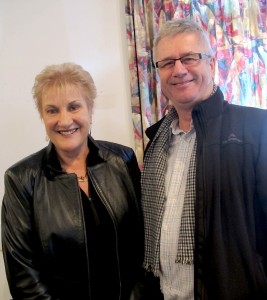 Rongotai MP, Annette King with WCT Chief Executive, Mark Cassidy