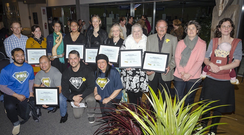 Regional winners of the Porirua Community Awards 2015 