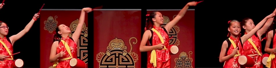 Dancers at Chinese New Year 2016
